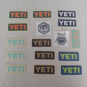 Lot of 16 YETI stickers